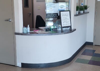 Front Desk Of Office